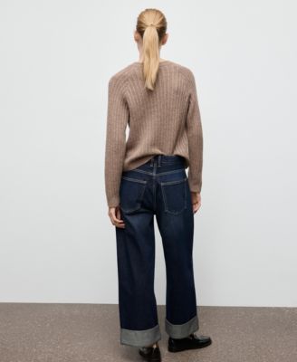 Women's Openwork Knit Sweater