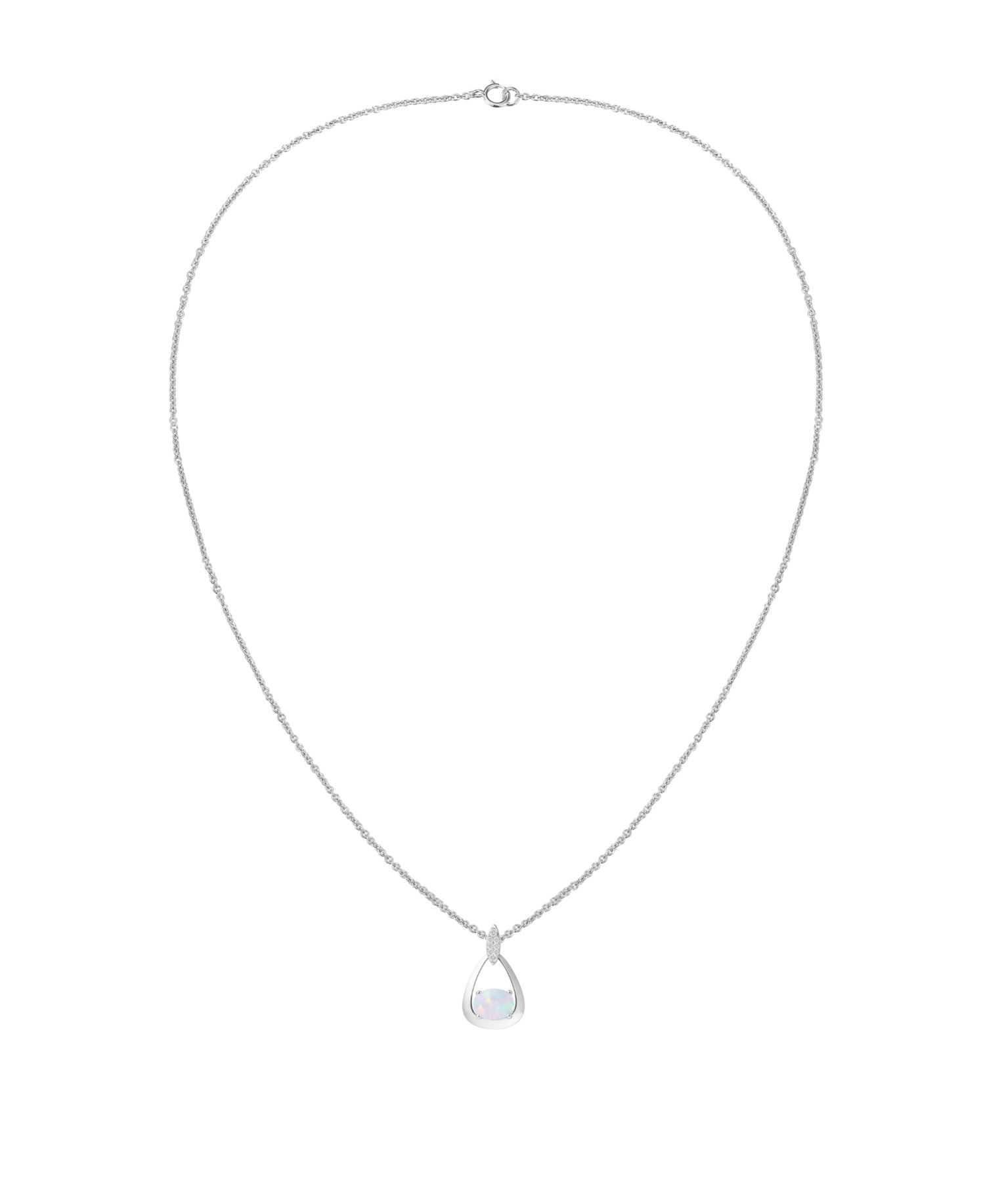 2-Pc. Lab-grown Ruby (3.5 ct. t.w.) and Lab-Grown White Sapphire (0.03 ct. t.w.) Earrings And Pendant Set in Sterling Silver (Also Available in Opal, Amethyst, Sapphire and Blue Topaz)