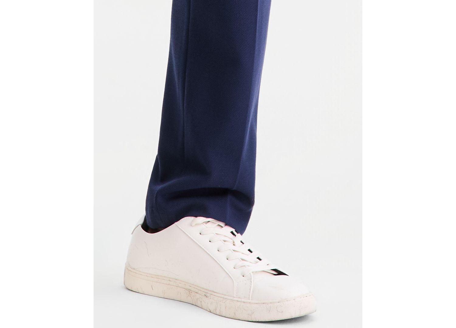 Men's Textured Knit Suit Pants
