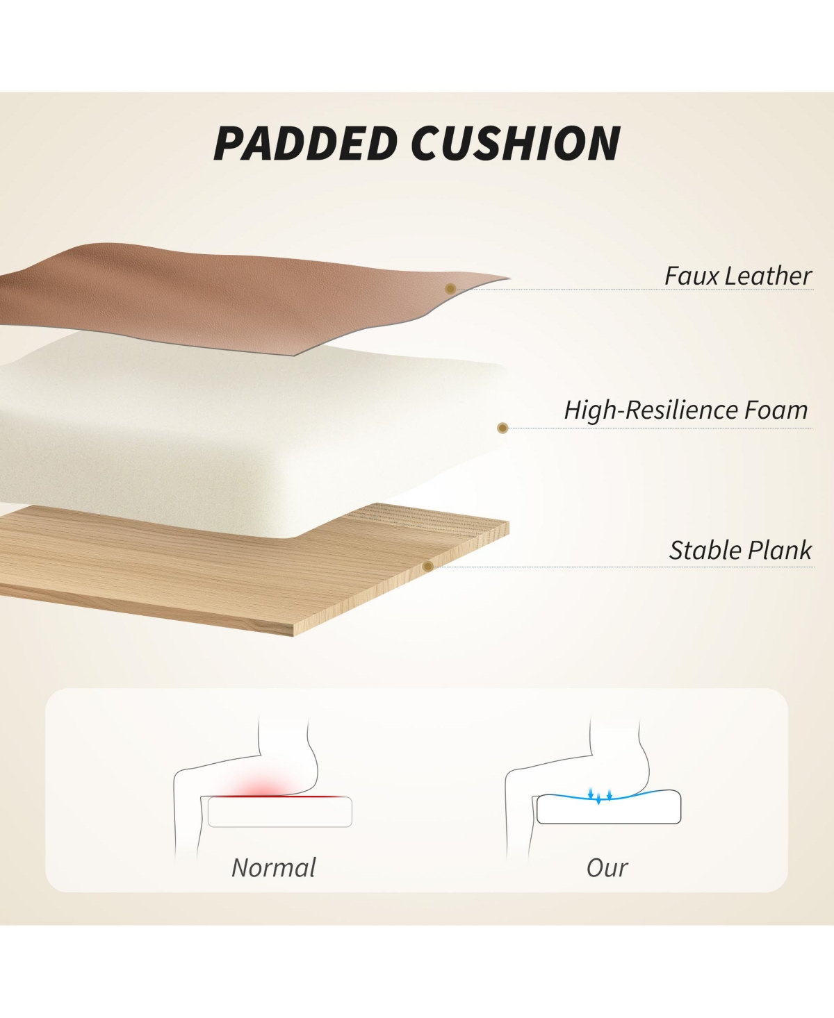 Homcom Office Chair with Massage, Reclining Desk Chair,