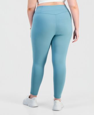 Plus Size Studio Side-Stripe Leggings