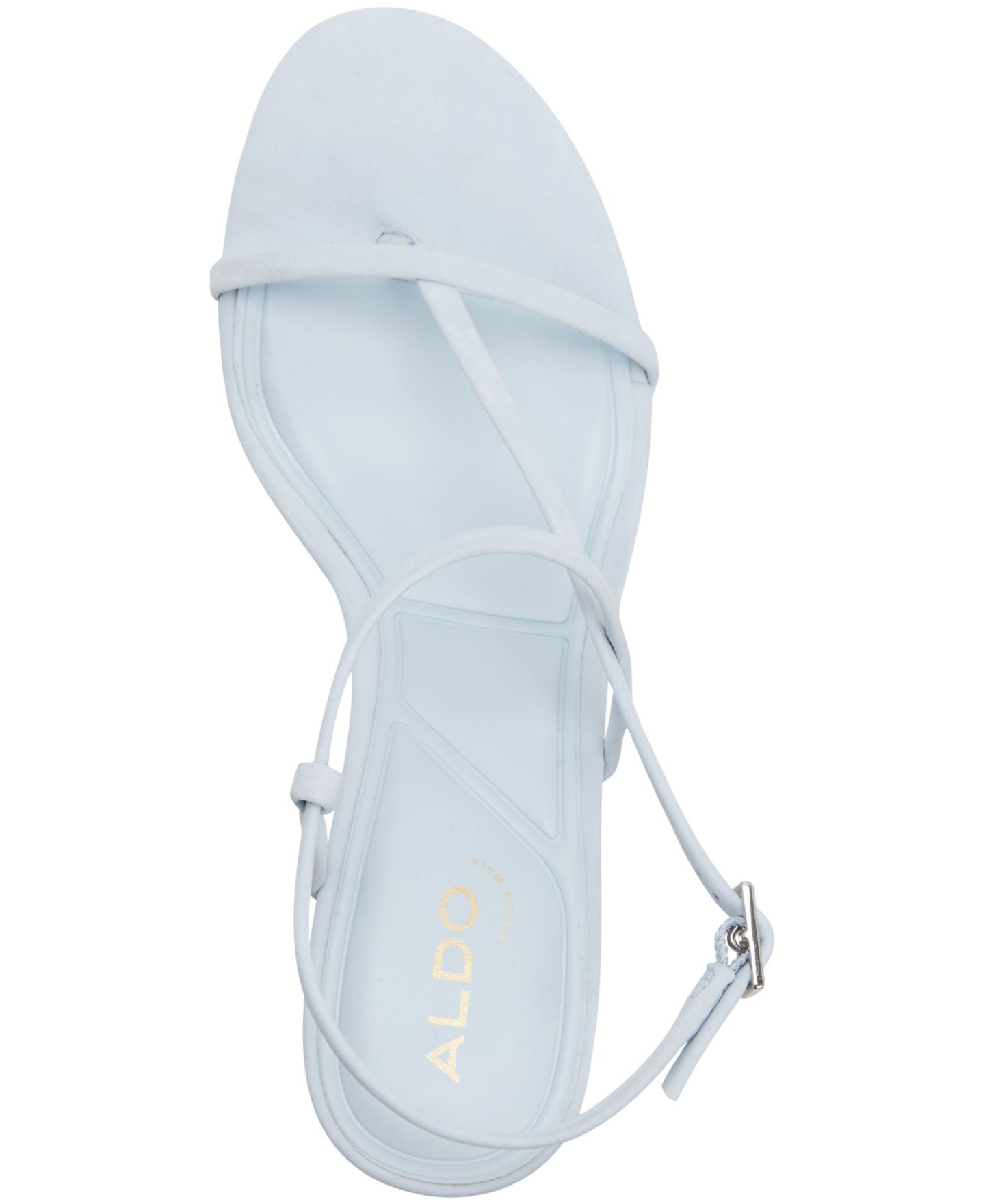 Женские сандалии ALDO Nallia Strappy Dress Sandals, цвет: Светлый синий — фото 4