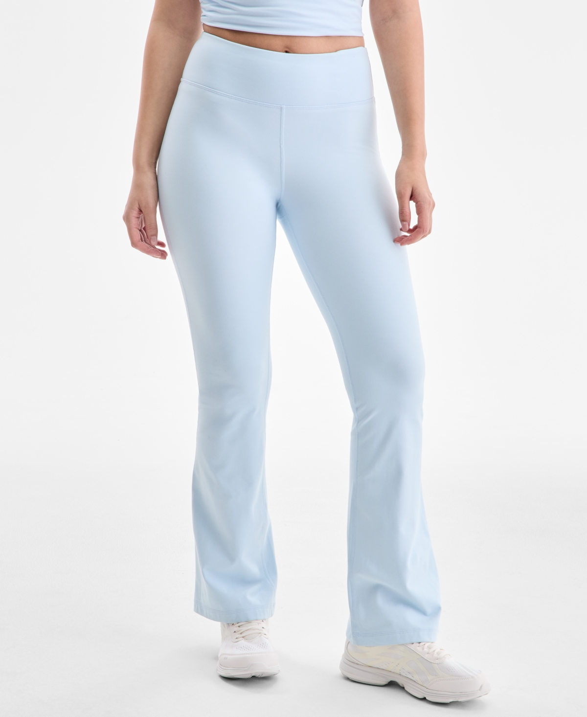 Id Ideology Women's Studio High Rise Flare Leggings, Created for Macy's