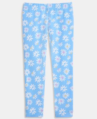 Girls' 12M-5T Daisy-Print Leggings