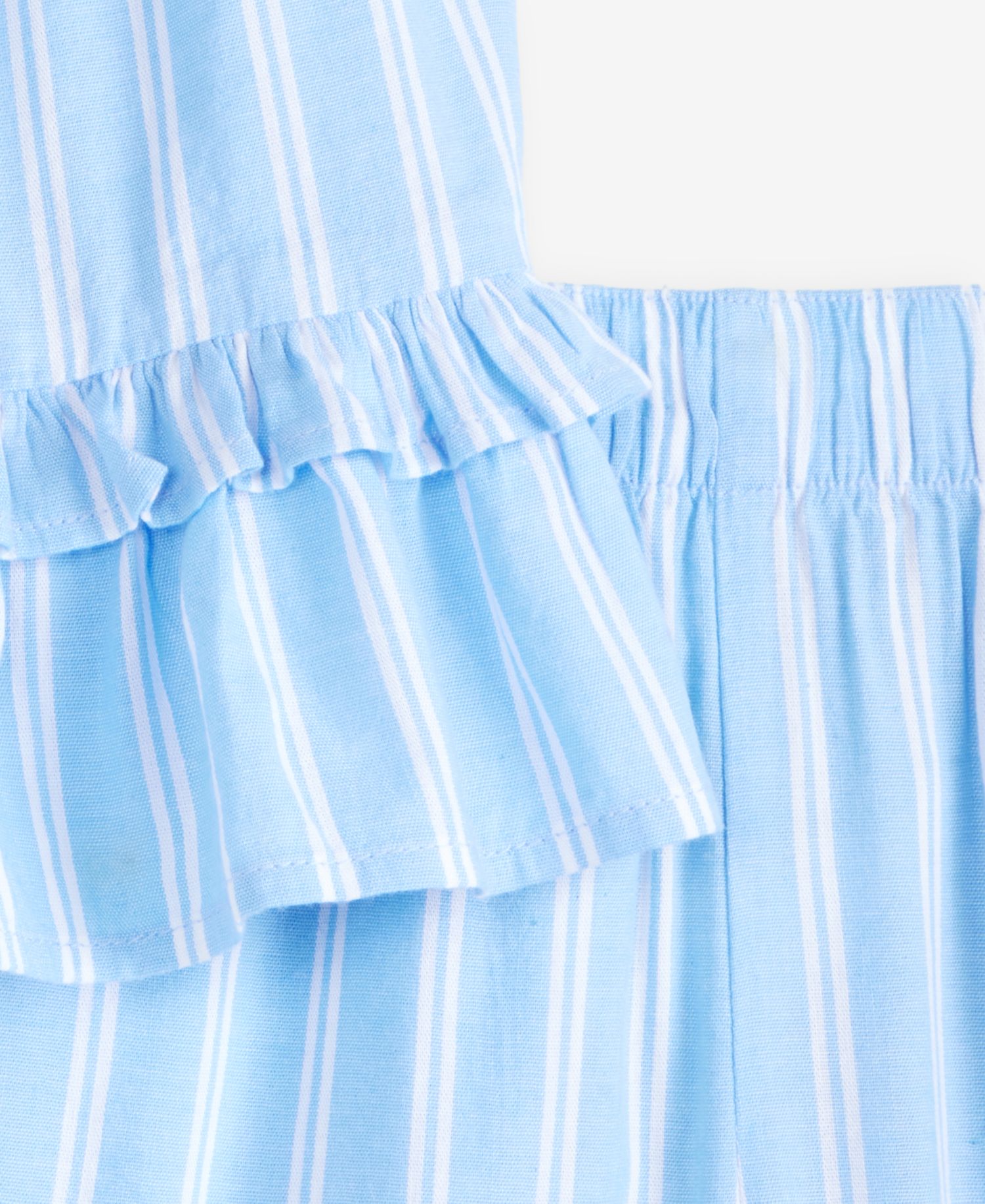 Girls' 12M-5T Striped Top & Pants, 2-Piece Set