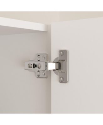 Large Wardrobe With 6-Door 2-Drawer，Bedroom Closet, Armoire, White