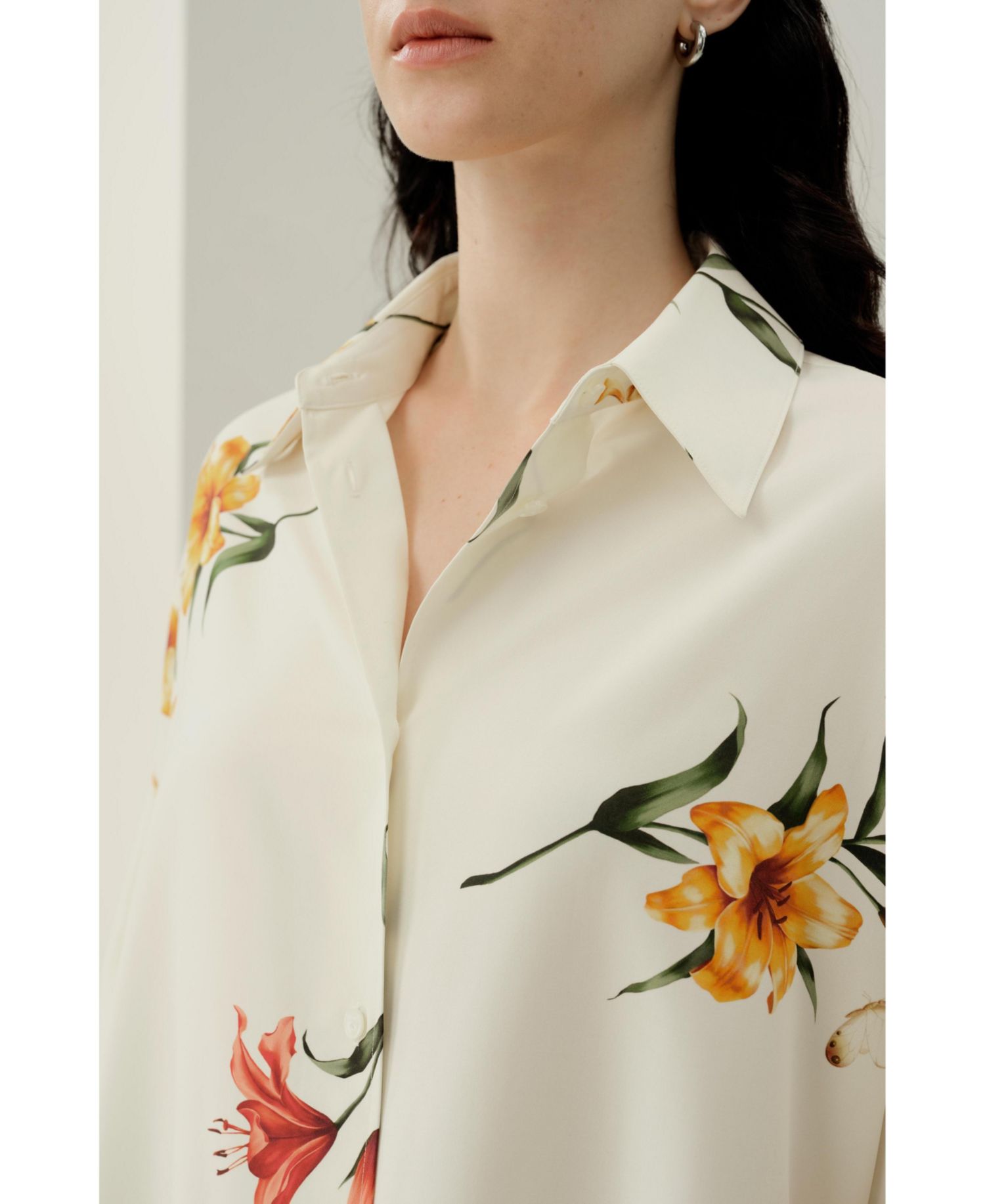 Women's Print Oversize Top