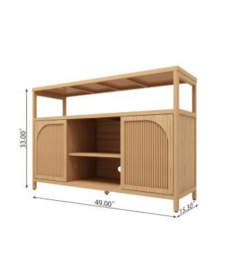 Bamboo sideboard