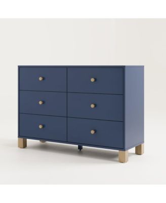 California 6-Drawer Double Dresser