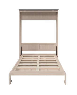 Queen Size Murphy Bed with LED