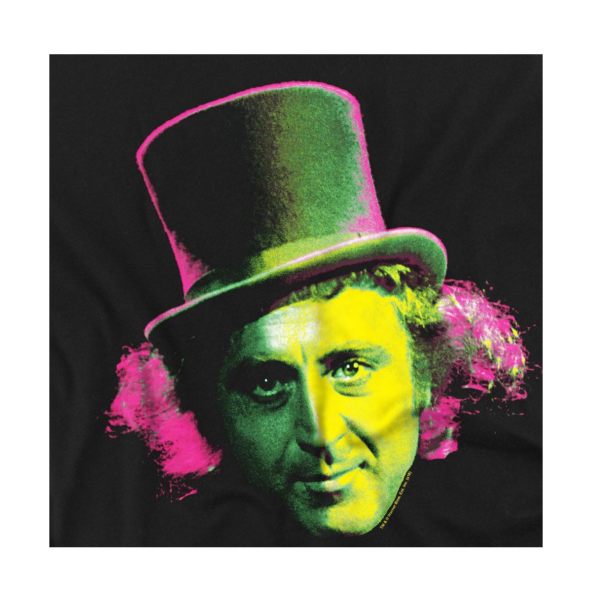 Willy Wonka &The Chocolate Factory men's Face T Shirt