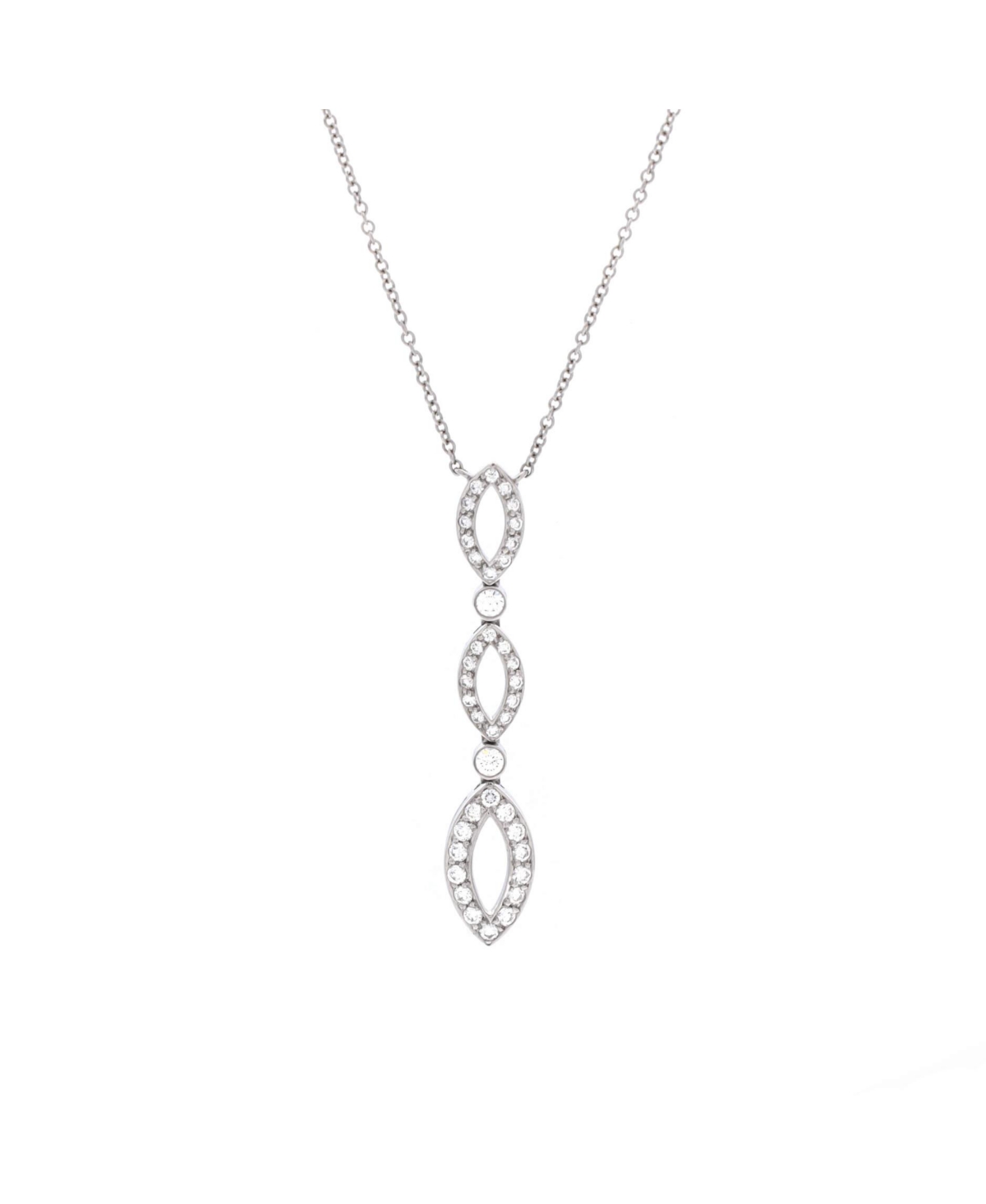 Pre-Owned Tiffany & Co Jazz Swing Drop Pendant Necklace