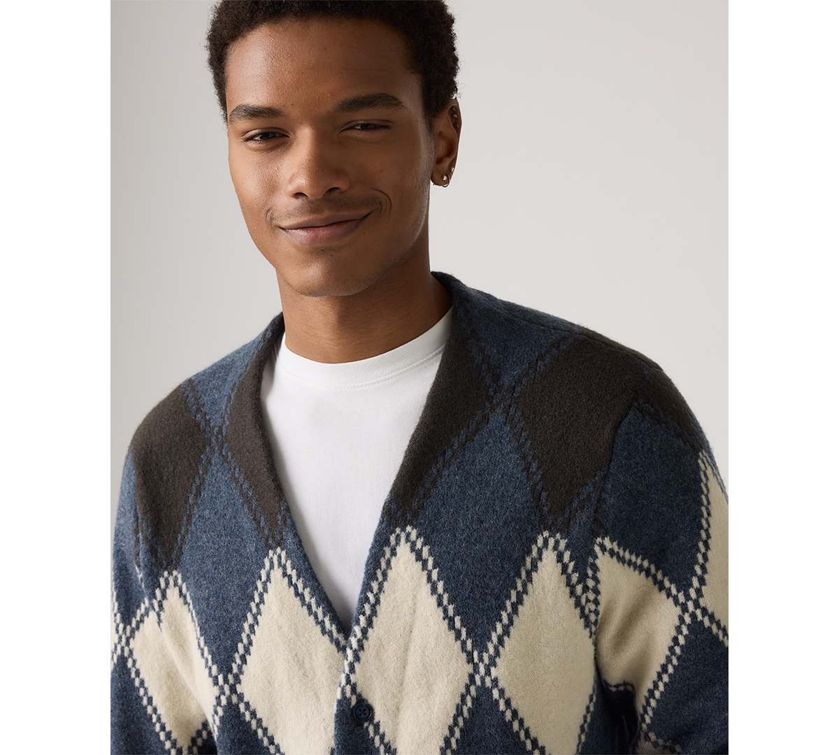 Levi's Men's Relaxed-Fit Cardigan Sweater