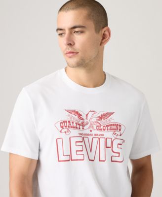 Men's Classic Short-Sleeve Graphic Crewneck T-Shirt