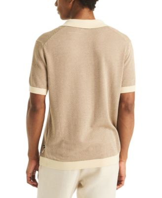 Men's Classic-Fit Ribbed Collar Sweater
