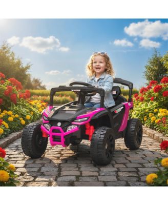 12V Kids Ride On Truck with Dual Motors for 3-5 Boys Girls