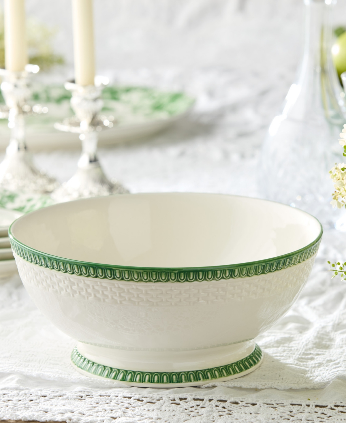 Certified International Le Jardin Embossed Deep Bowl