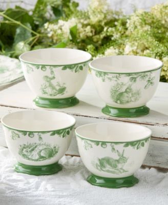 Le Jardin Ice Cream Bowls, Set of 4