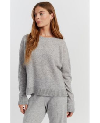 Lightweight Wool-Cashmere Relaxed Sweater
