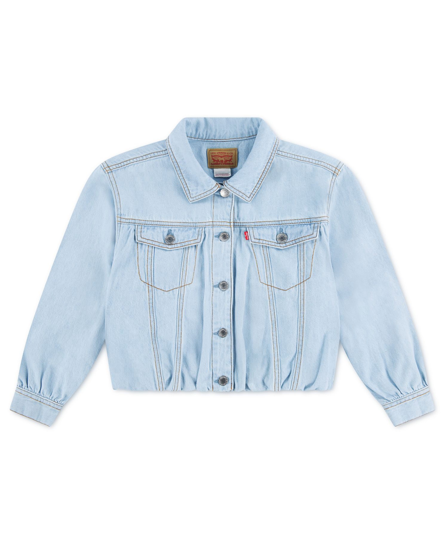 Girls' 7-16 Bubble Trucker Jacket