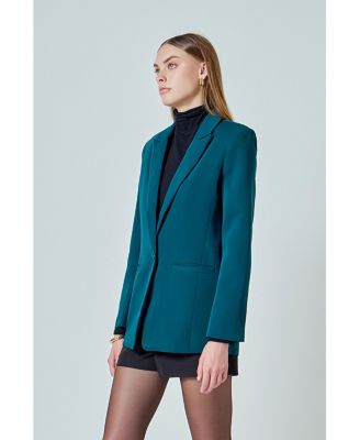 Women's Single-Breasted Blazer