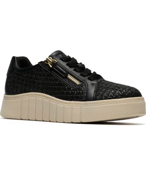 Женские кроссовки Clarks Mykah Joyfull Lace-Up, цвет: Чёрный