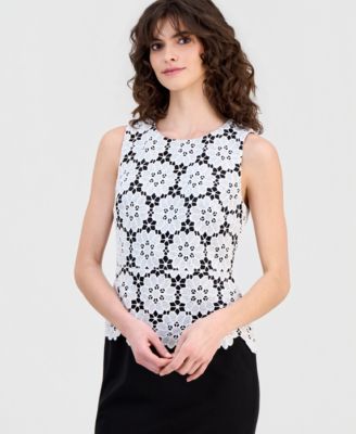 Women's Lace Sleeveless Sheath Dress