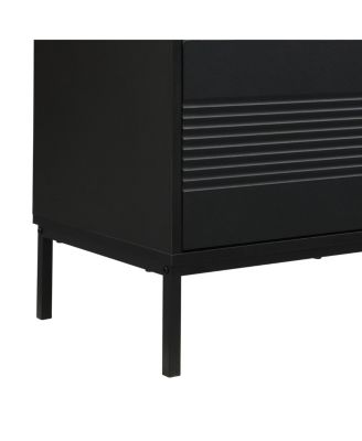 Modern TV Stand for TVs up to 75", Entertainment Center with Storage