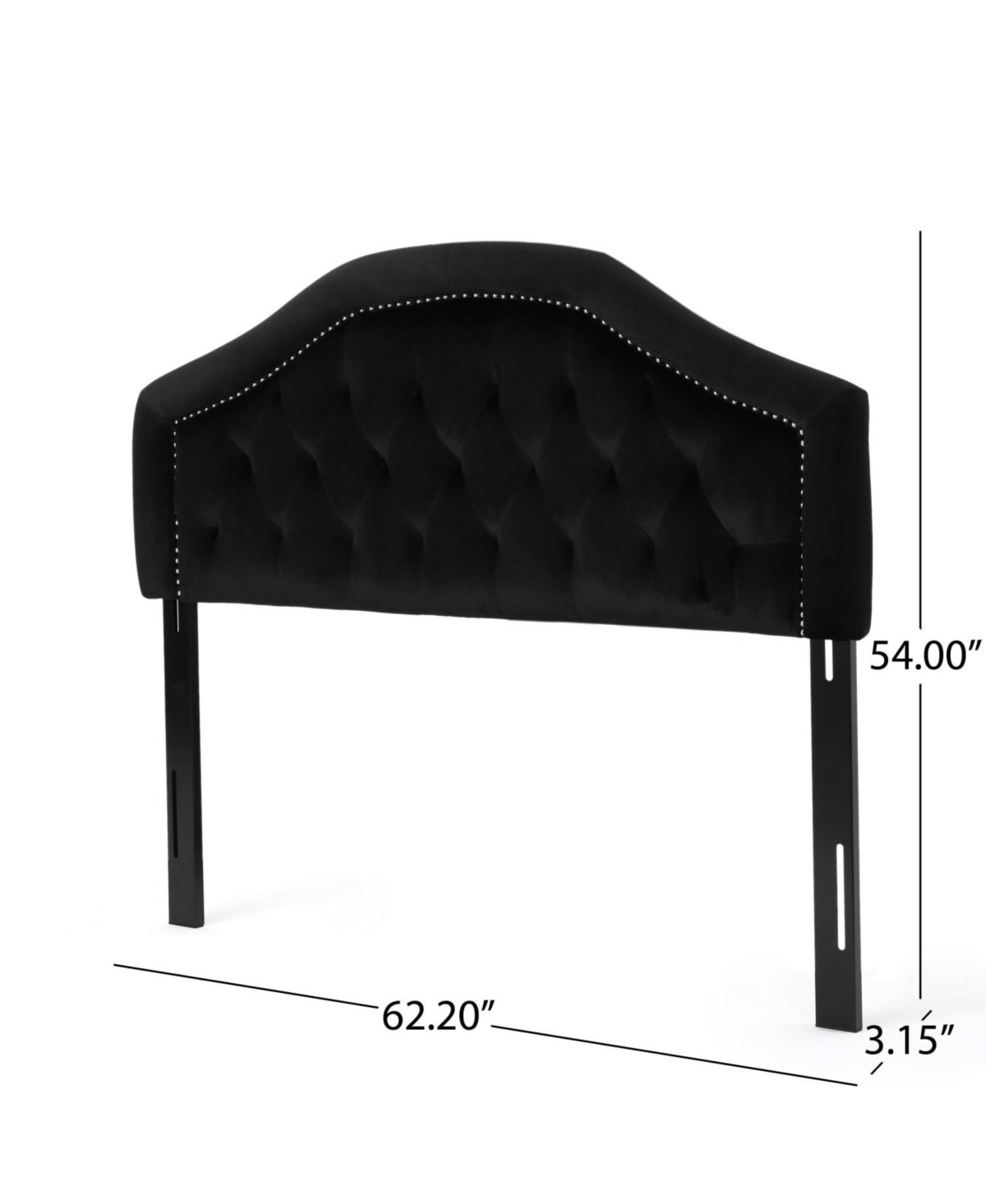 Streamdale Furniture Queen/Full Diamond Tufted Headboard