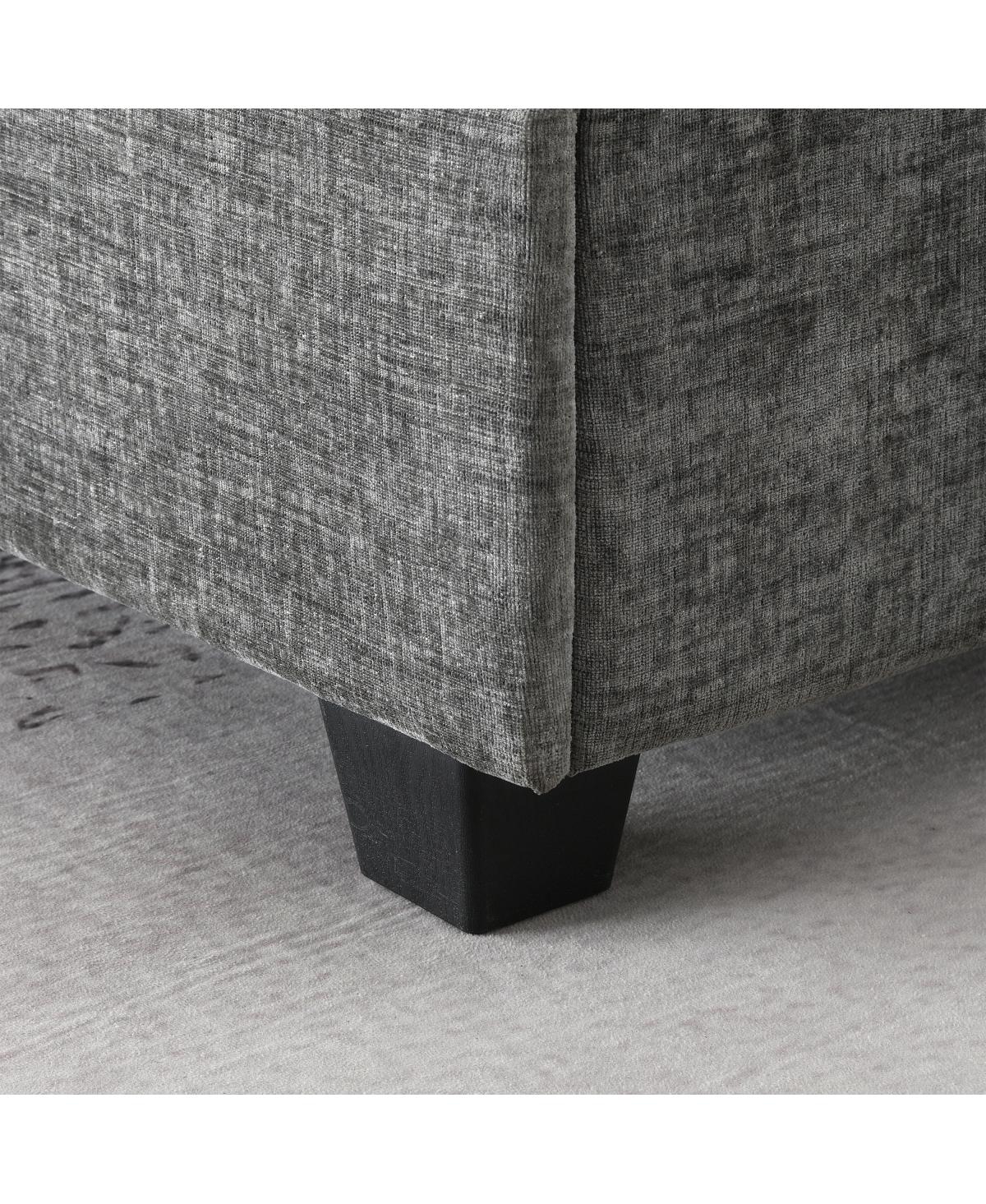 Streamdale Furniture U-Shaped Sectional Sofa, 6 Seat Chenille Corner Couch with Cup Holders & Chaise