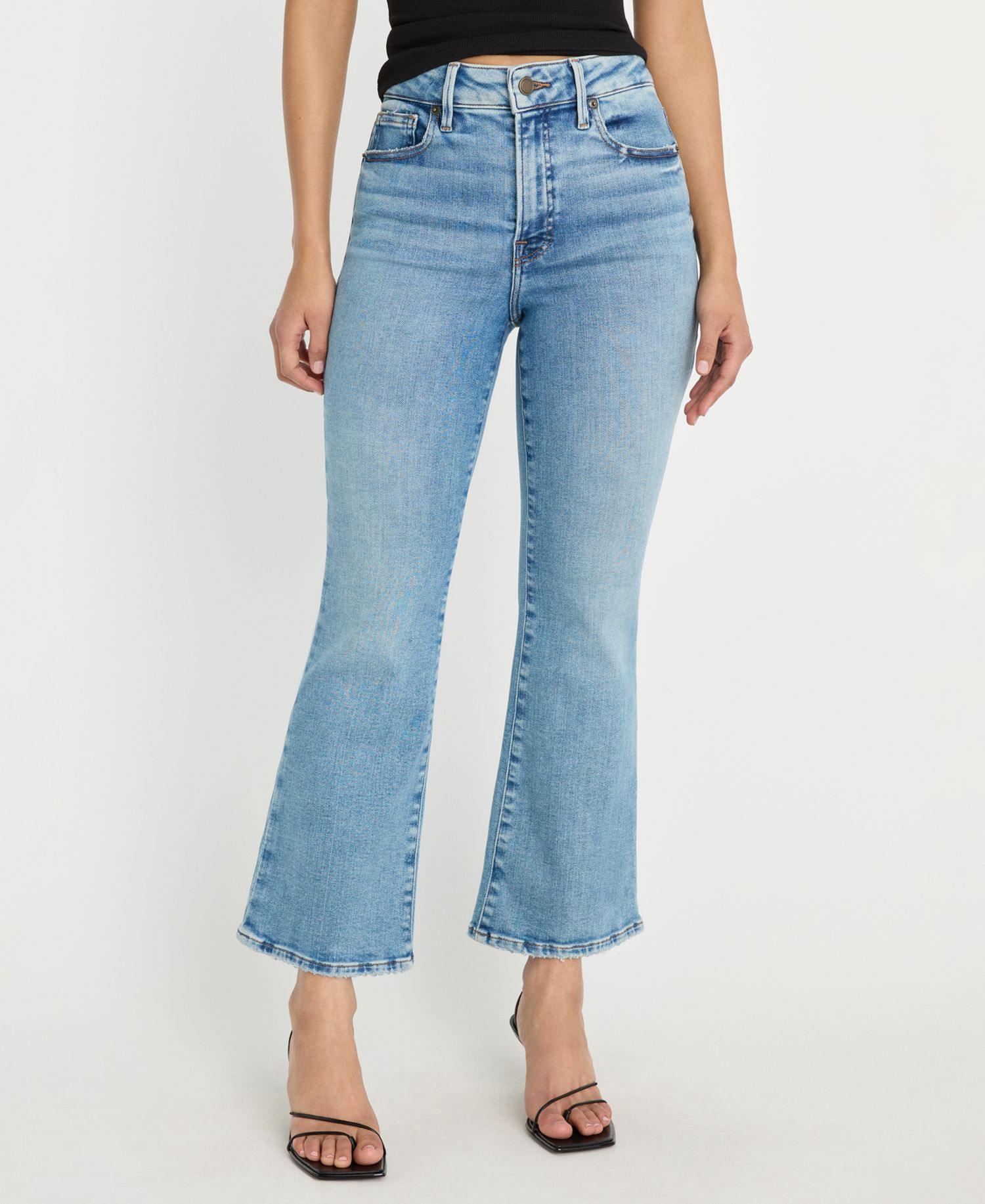 Women's Good Legs Cropped Mini Boot Jeans