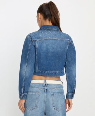 Women's Essential Crop Denim Jacket