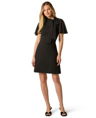 Women's Mock Neck Short Dress