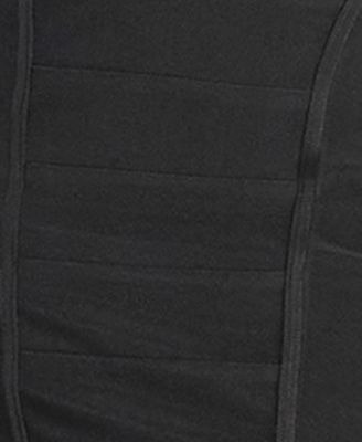 Juniors' Corset Bodycon Sweetheart Neck Midi Dress