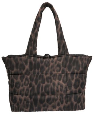 Women's Cheetah Quilted All Me Tote