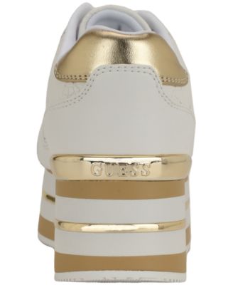 Women's Hansin Double Platform Lace-Up Sneakers