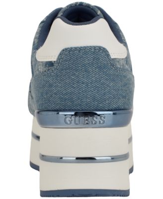 Women's Hansin Double Platform Lace-Up Sneakers