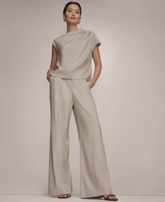 Women's Draped Neck Top