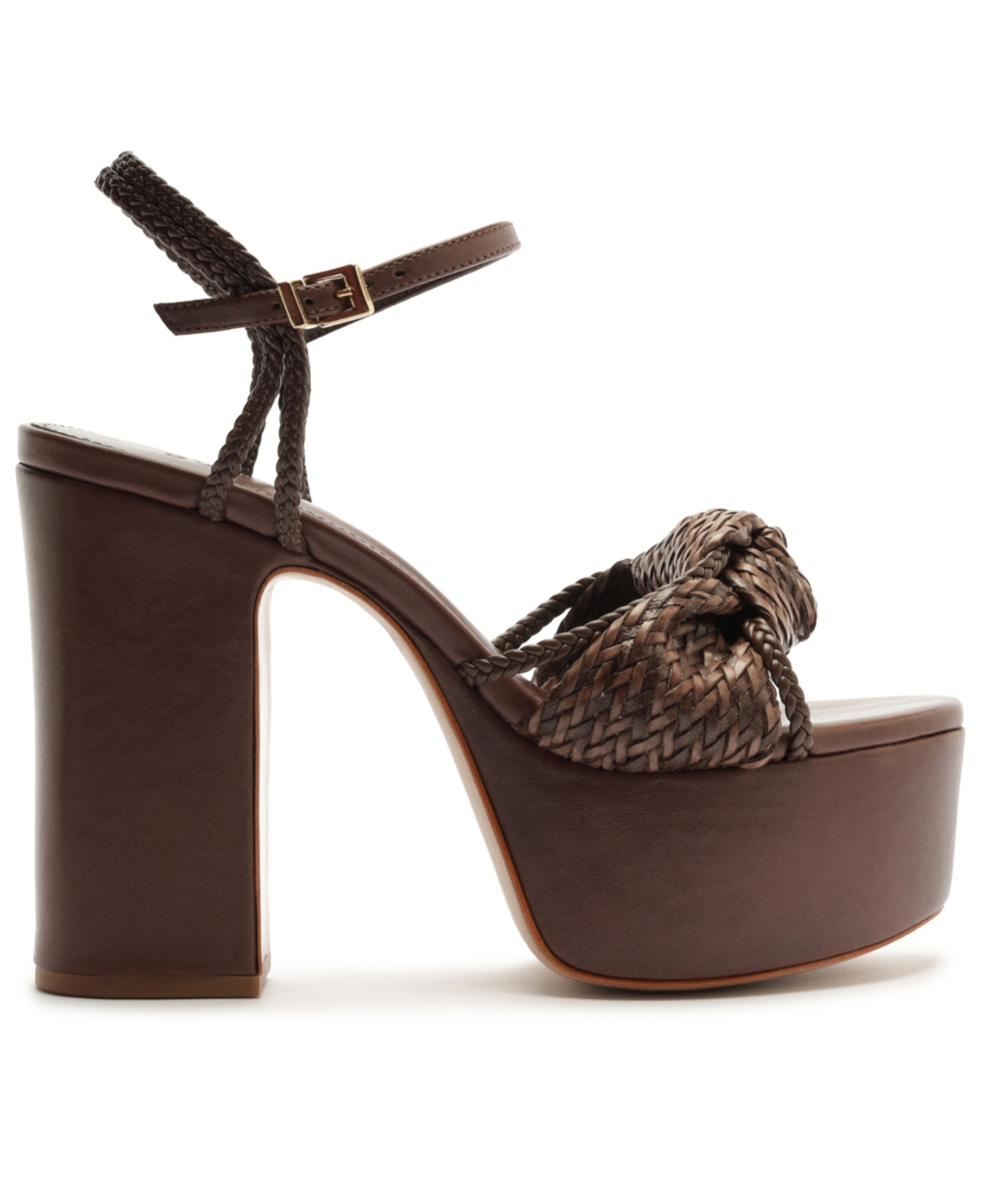 Schutz Women's Kalina Platform Round Toe Sandals
