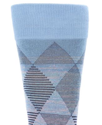 Men's Ombre Striped Argyle Patterned Socks
