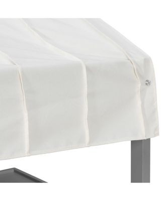 Full Size House Bed with 2 Large Drawers, Side Bookshelf with LED Strip