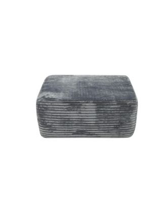 Minimalist No-Assembly Corduroy Sectional Sofa with Chaise