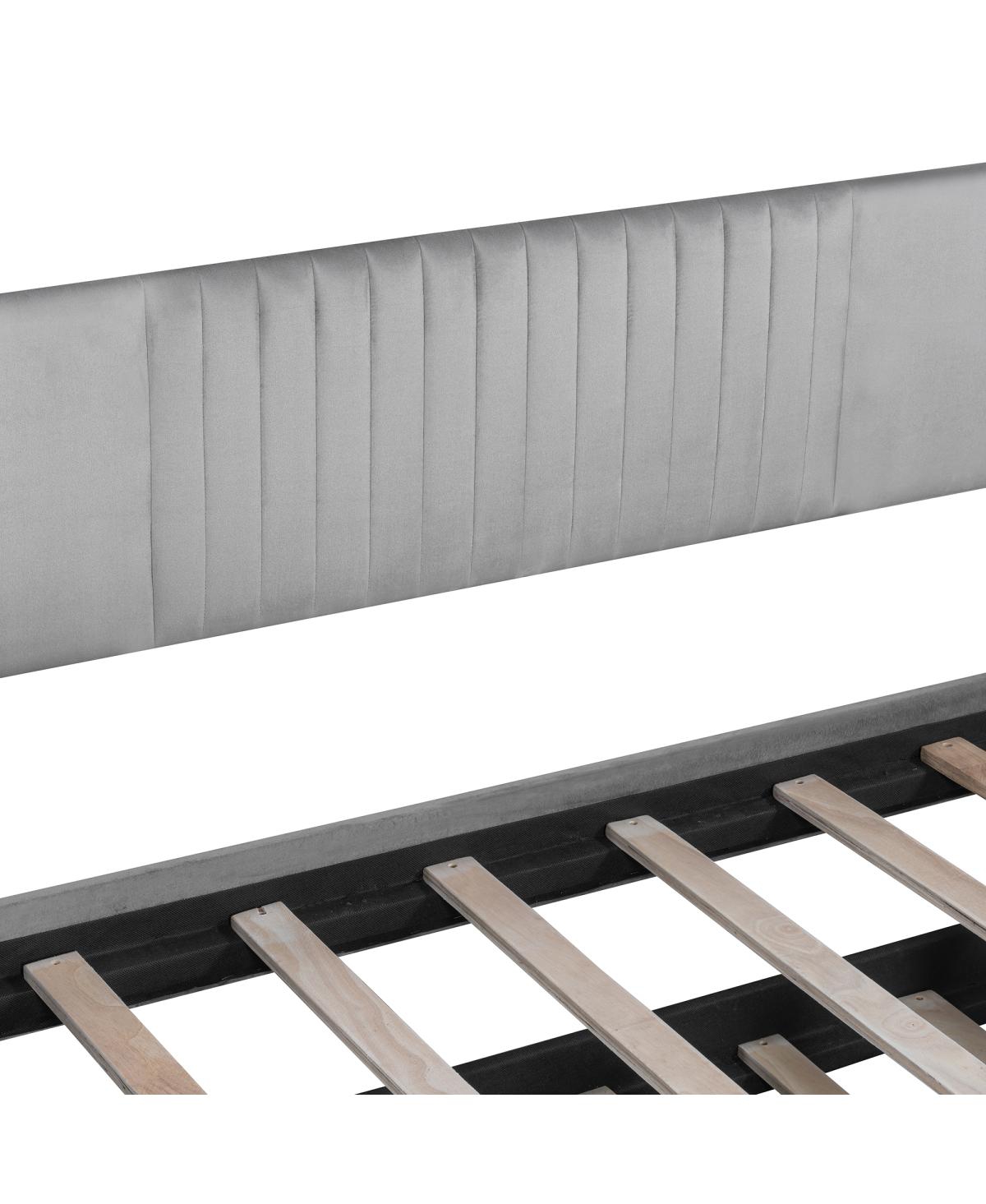 Streamdale Furniture Upholstered Twin Daybed Sofa with Trundle