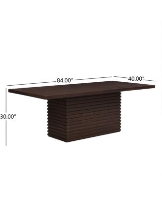 Coad Rectangular 84-inch Dining Table (Espresso)