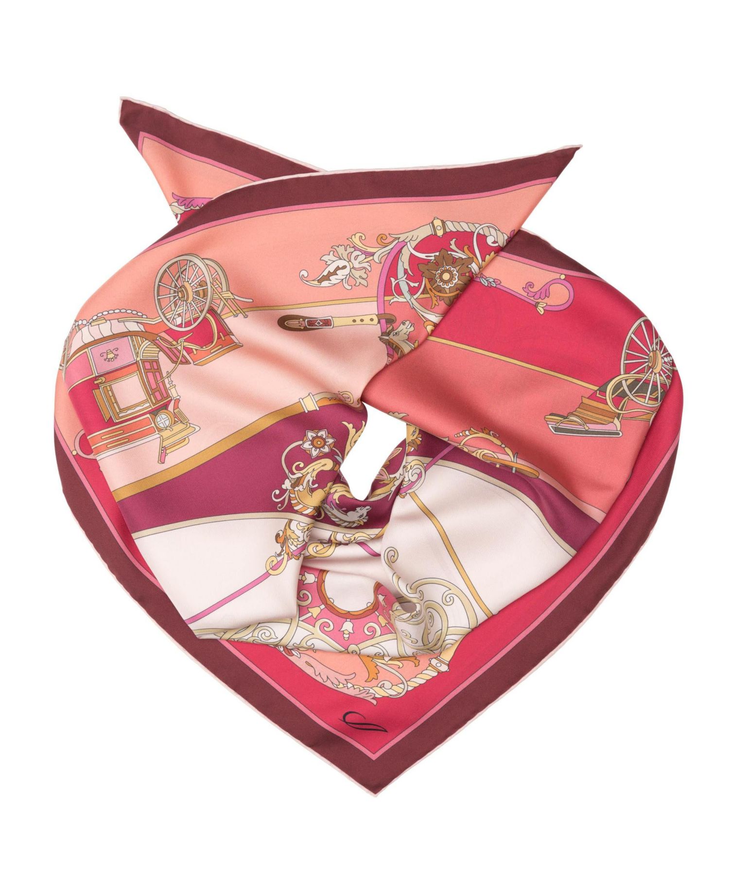 Women s Carozza Silk Foulard Scarf
