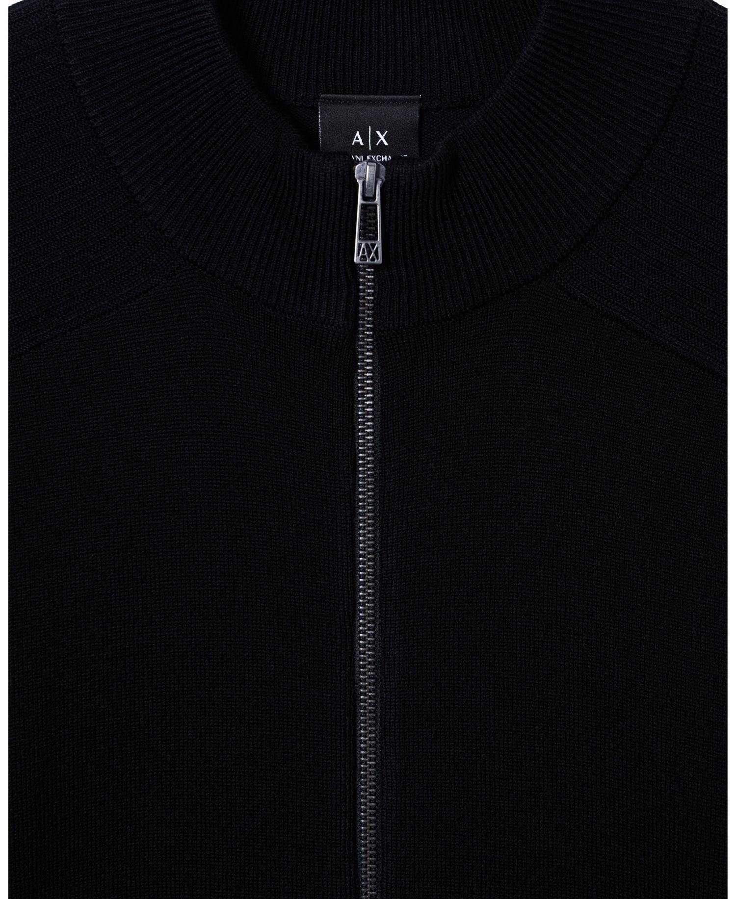 Men's Ribbed Full Zip Cardigan Sweater