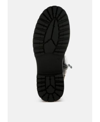 Womens Nimba Rhinestone jewelled Chunky Boots