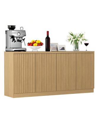 Extra Large Storage Buffet Cabinet for Kitchen, Dining, or Living Room