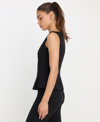 Women's Soft Stretch Straight Neck Top