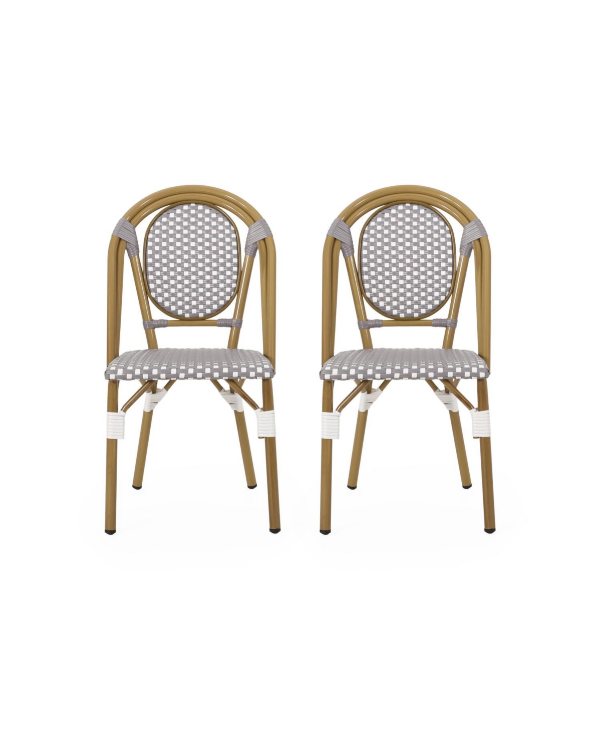 Streamdale Furniture Parisian Bistro Chairs - Set of 2